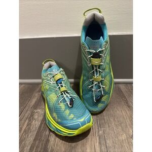 Hoka Green Running Road Comfort Shoes Womens SZ 8